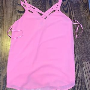 Pink dressy Tank top